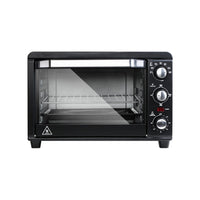 Dubbin Small Toaster Oven Countertop, Black EasyOptionXY LLC