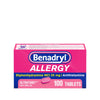 Benadryl Ultratabs Antihistamine Cold & Allergy Relief Tablets; 100 Count EasyOptionXY LLC