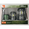 Ozark Trail 3 Pack AAA &AA Batteries LED Camping Lanterns EasyOptionXY LLC