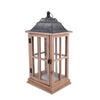 Better Homes & Gardens Rustic Wood Candle Holder Lantern, Medium EasyOptionXY LLC