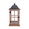 Better Homes & Gardens Rustic Wood Candle Holder Lantern, Medium EasyOptionXY LLC