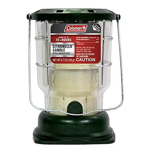 Coleman Citronella Candle Outdoor Lantern - 70+ Hours, 6.7 Ounce, Green EasyOptionXY LLC