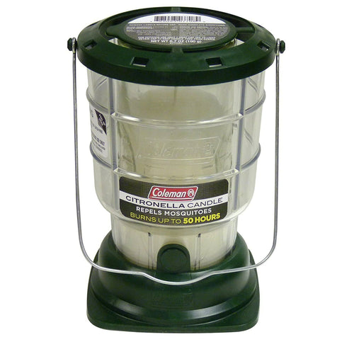 Coleman Citronella Candle Outdoor Lantern - 70+ Hours, 6.7 Ounce, Green EasyOptionXY LLC
