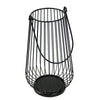 Mainstays 12" Metal Wire Candle Holder Lantern, Black EasyOptionXY LLC