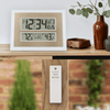 La Crosse Technology Atomic Digital White & Champagne Contemporary Clock, 512-14937-Int EasyOptionXY LLC