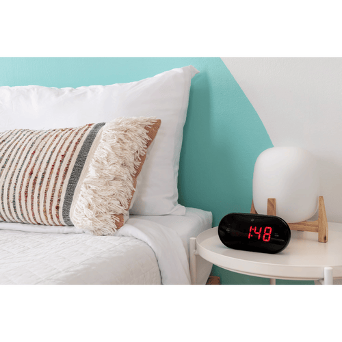 GPX LED Digital Radio/Dual Alarm Clock, C253B, Black EasyOptionXY LLC