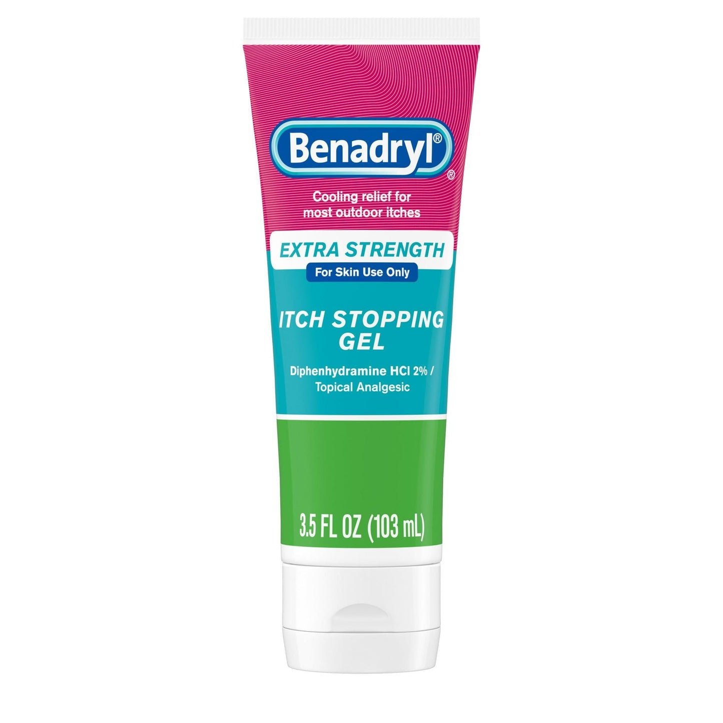 Benadryl Extra Strength Anti-Itch Topical Analgesic Gel; 3.5 fl oz EasyOptionXY LLC