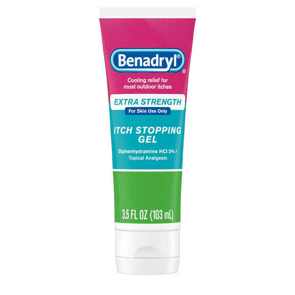 Benadryl Extra Strength Anti-Itch Topical Analgesic Gel; 3.5 fl oz EasyOptionXY LLC