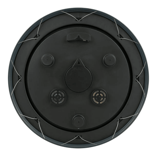 La Crosse Clock 18.40" Hamilton Indoor/Outdoor Blue Analog Quartz Analog Metal Clock, 433-3838 EasyOptionXY LLC