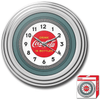 11.75" Coca-Cola Clock with Chrome Finish, 1930's Style EasyOptionXY LLC