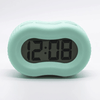 Timelink Rubber Smartlight Fashion Digital LCD Bedside or Travel Alarm Clock - Mint Green EasyOptionXY LLC