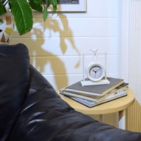 Westclox White Vintage Style Metal 8" Bird-Watching Analog QA Table Clock EasyOptionXY LLC