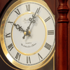 Bedford Clock Collection Classic 31" Chiming Wall Clock With Roman Numerals And A Swinging Pendulum in a Cherry Oak Finish EasyOptionXY LLC