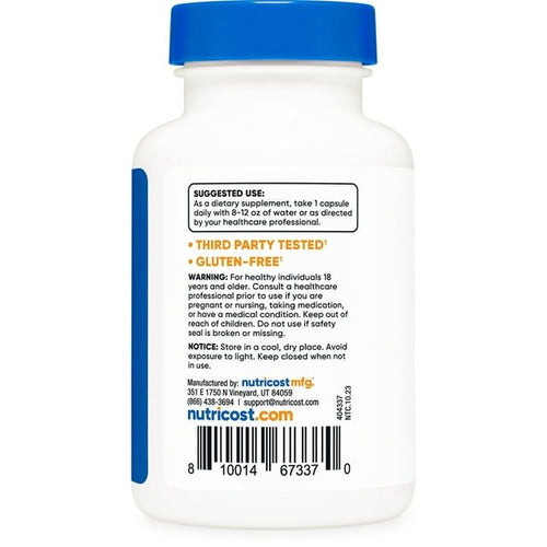 Nutricost Nattokinase 2,000FU, 120 Capsules - Gluten Free, Non-GMO, Vegetarian Friendly Supplement EasyOptionXY LLC