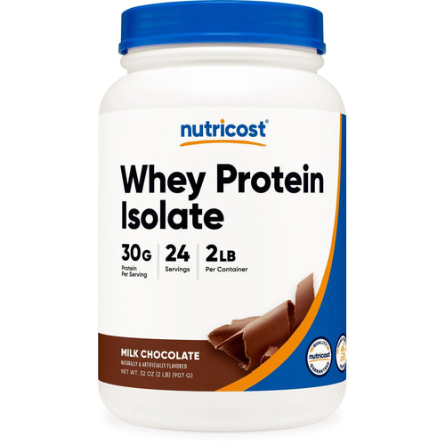 Nutricost Whey Protein Isolate Powder (Milk Chocolate) 2LBS - Gluten Free & Non-GMO EasyOptionXY LLC