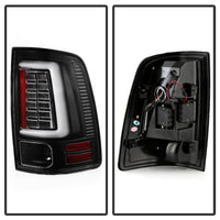 Spyder Dodge Ram 09-18 LED Tail Lights - All Black ALT-YD-DRAM09V2-LED-BKV2 (Incandescent Only) OffRoadUSA.com