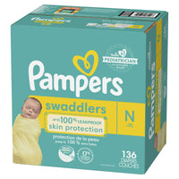 Pampers Swaddlers Diapers Size Newborn, 136 Count EasyOptionXY LLC