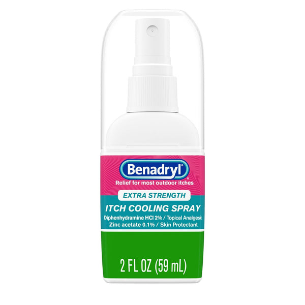 Benadryl Extra Strength Anti-Itch Cooling Spray; Travel Size; 2 fl oz EasyOptionXY LLC