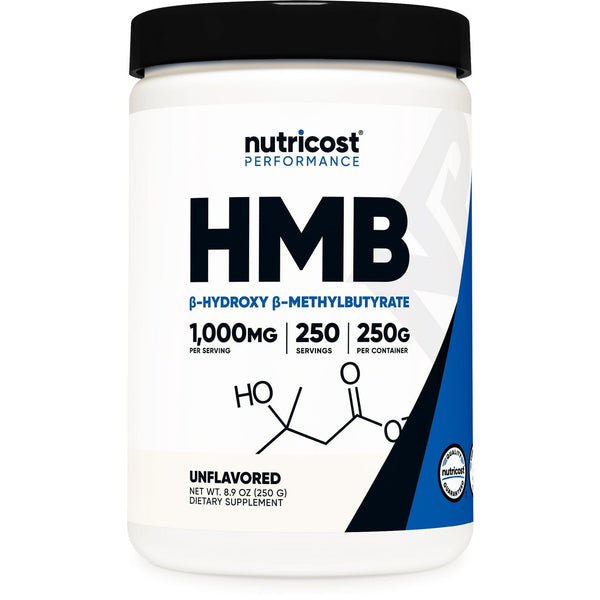 Nutricost HMB (Beta-Hydroxy Beta-Methylbutyric) 250 Grams Powder Supplement EasyOptionXY LLC