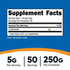 Nutricost L-Glutamine Powder 250 Grams - Gluten Free & Non-GMO Supplement EasyOptionXY LLC
