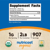 Nutricost Organic Spirulina Supplement Powder 2 Pounds, 1g Per Serving EasyOptionXY LLC