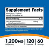 Nutricost Citrus Bergamot Capsules (120 Capsules, 60 Servings / 1,200 Mg Citrus Bergamot Extract Per Serving) | Potent 25:1 Extract - Gluten Free, Vegan Friendly & Non-GMO Supplement EasyOptionXY LLC
