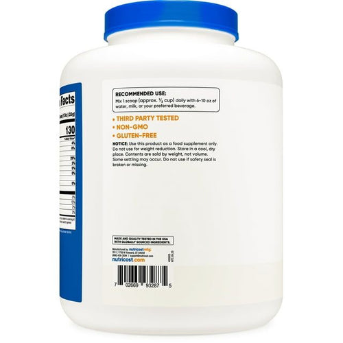 Nutricost Whey Protein Concentrate Powder (Unflavored) 5LBS EasyOptionXY LLC