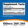 Nutricost Vitamin K2 MK-7 100mcg, 240 Softgels - Gluten Free and Non-GMO Supplement EasyOptionXY LLC