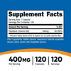 Nutricost Vitamin B2 (Riboflavin) 400mg, 120 Capsules, Supplement EasyOptionXY LLC