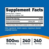 Nutricost Niacinamide (Vitamin B3) 500mg, 240 Capsules - Vitamin B-3 Supplement EasyOptionXY LLC