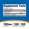 Nutricost CoQ10 Supplement 100mg, 120 Vegetarian Capsules, 120 Servings EasyOptionXY LLC