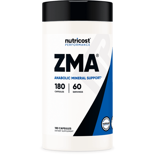 Nutricost ZMA 180 Capsules - Non-GMO and Gluten Free ZMA Supplement EasyOptionXY LLC