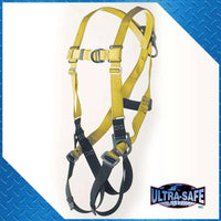 Climbing Type Full Body Harness w/ D-Ring on Back, Front, & Hips | 96305/6F RatchetStrap.Com