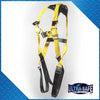 Full Body Harness, Soft D-Ring Center Back, Quick Release Buckles with Mini X RatchetStrap.Com