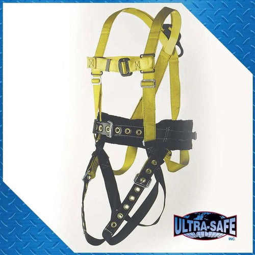 Miners Type Full Body Harness with Battery and Respirator Straps | 96305/6NTM RatchetStrap.Com
