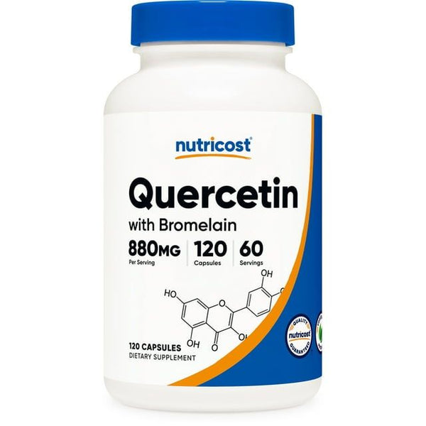 Nutricost Quercetin with Bromelain Supplement, 880mg per Serving, 60 Servings, 120 Capsules EasyOptionXY LLC
