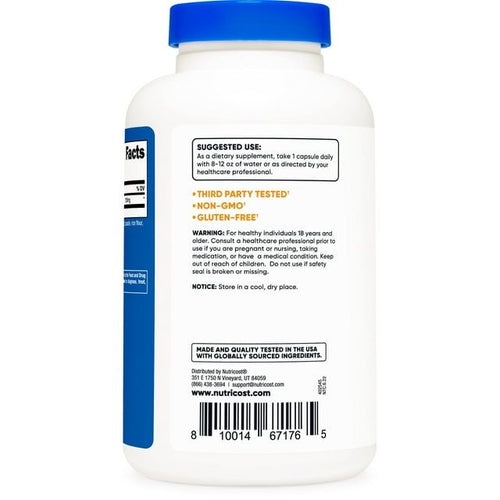 Nutricost Inositol Capsules 500mg, 240 Capsules - Non-GMO, Gluten Free Supplement EasyOptionXY LLC