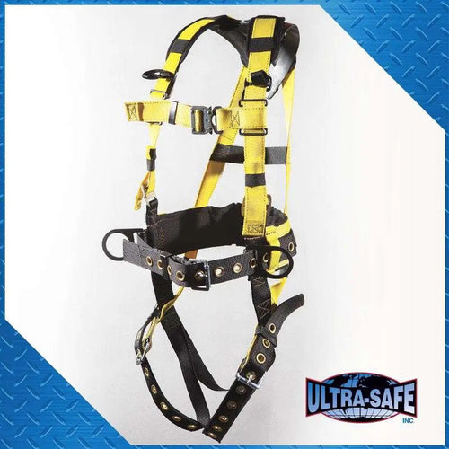 Iron Worker's Full Body Harness | 96396BQLMX RatchetStrap.Com