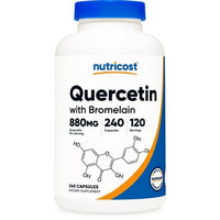 Nutricost Quercetin with Bromelain 880mg, 240 Capsules - Gluten Free & Non-GMO Supplement EasyOptionXY LLC