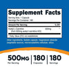 Nutricost Acetyl L-Carnitine 500mg, 180 Capsules - Non-GMO & Gluten Free Supplement EasyOptionXY LLC