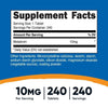 Nutricost Melatonin 10mg, 240 Tablets - 10mg Per Serving, Non-GMO, Gluten Free Supplement EasyOptionXY LLC