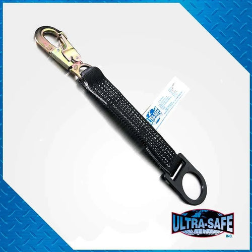 Kevlar D-Ring Extender with Hook and D-Ring - For Hot Work | 1 3/4″ x 18″ RatchetStrap.Com