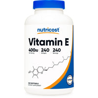 Nutricost Vitamin E Supplement 400 IU, 240 Softgel Capsules EasyOptionXY LLC