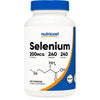 Selenium, 200 mcg, 240 Capsules, Nutricost EasyOptionXY LLC