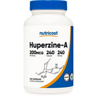 Nutricost Huperzine A Capsules 200mcg, 240 Capsules, 240 Servings, Supplement EasyOptionXY LLC
