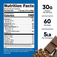 Nutricost Whey Protein Isolate Powder (Mocha) 5LBS - Non-GMO & Gluten Free EasyOptionXY LLC