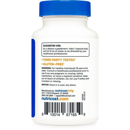 Nutricost CoQ10 200mg, 60 Vegetarian Capsules, 60 Servings - Non-GMO Supplement EasyOptionXY LLC
