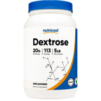 Nutricost Dextrose Powder 5 LBS - Non-GMO, Gluten Free Supplement EasyOptionXY LLC