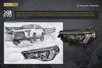 Morimoto Toyota 4Runner (14-24) XB EVO Hybrid LED Headlights OffRoadUSA.com