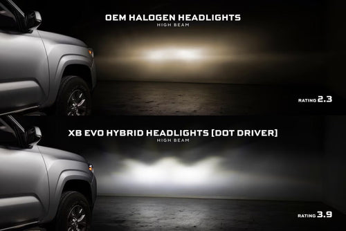 Morimoto Toyota Tacoma (16-23) XB Evo Hybrid LED Headlights OffRoadUSA.com